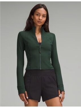 lululemon athletica nulu cropped define jacket - green